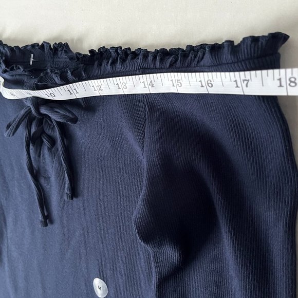 Aeropostale Long Sleeve Lace-Up | Off the Shoulder Top | Medium - Picture 5 of 7